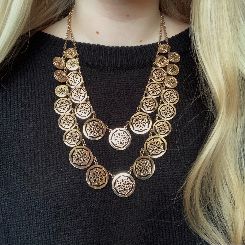 Gold Statement Necklace
